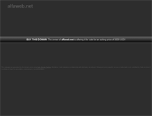 Tablet Screenshot of alfaweb.net