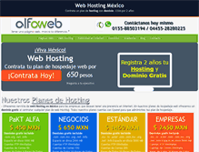 Tablet Screenshot of alfaweb.mx